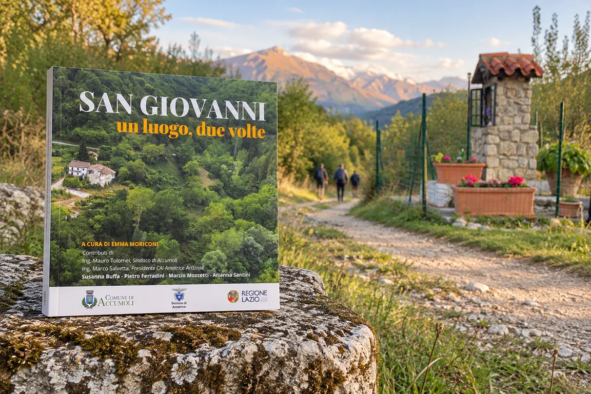 Primo volume di San Giovanni, un luogo due volte (2025) lungo il cammino di San Giovanni ad Accumoli